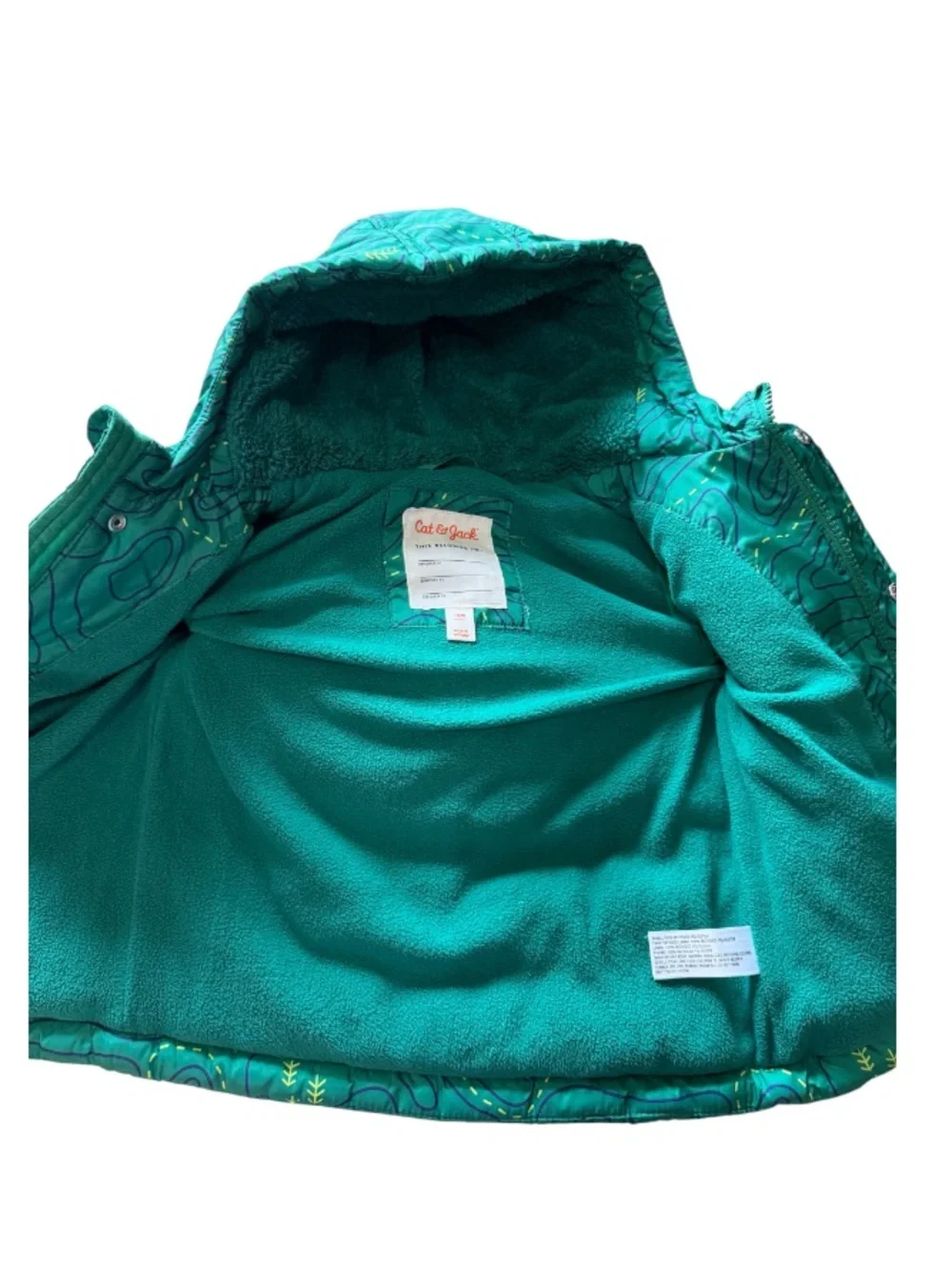 Cat and Jack Toddler Heavyweight Puffy Winter Jacket size 18 month